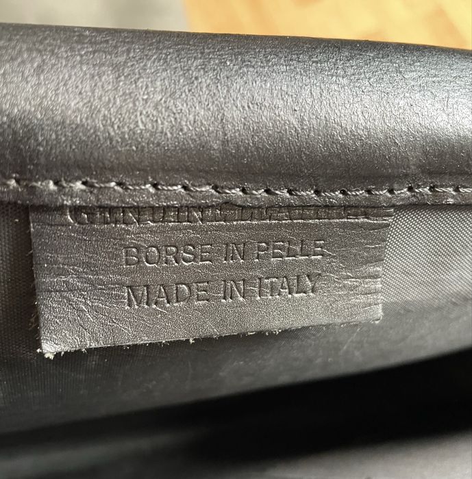 Geanta/servieta din piele naturala made in Italy Lambertazzi