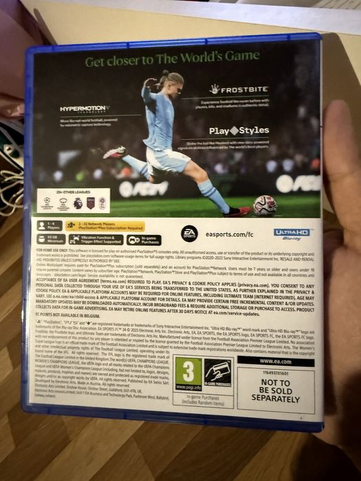 Продам диск FC 24 для PS5