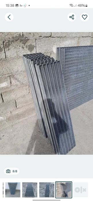 Trepte zincate galvanizate