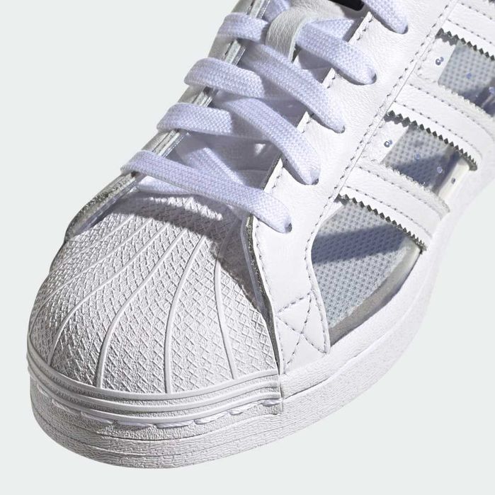 ЧЕРЕН ПЕТЪК Оригинални Унисекс кецове *ADIDAS SUPERSTAR* EU37.5 ,38