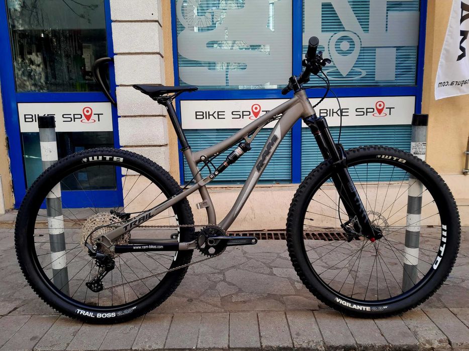 RAM Trail Deore 12sp Gray-Black 29 Bike S Трейл Велосипед Колело Байк