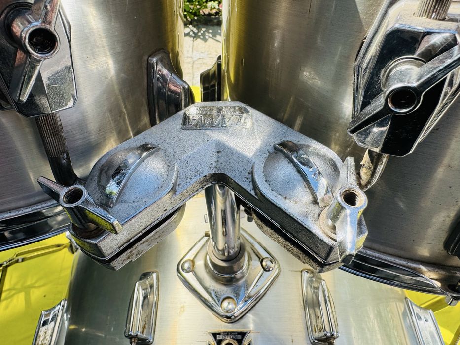 MADE IN JAPAN! 1979 TAMA IMPERIALSTAR пълен сет барабани и стойки!