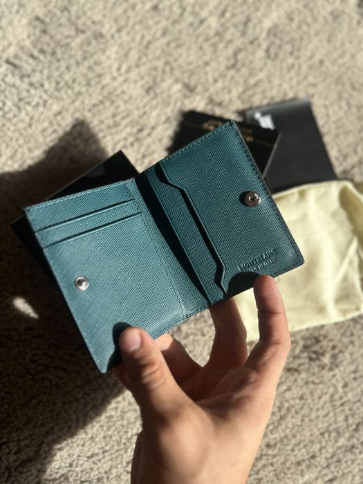 Кожен портфейл montblanc sartorial mini wallet 4CC