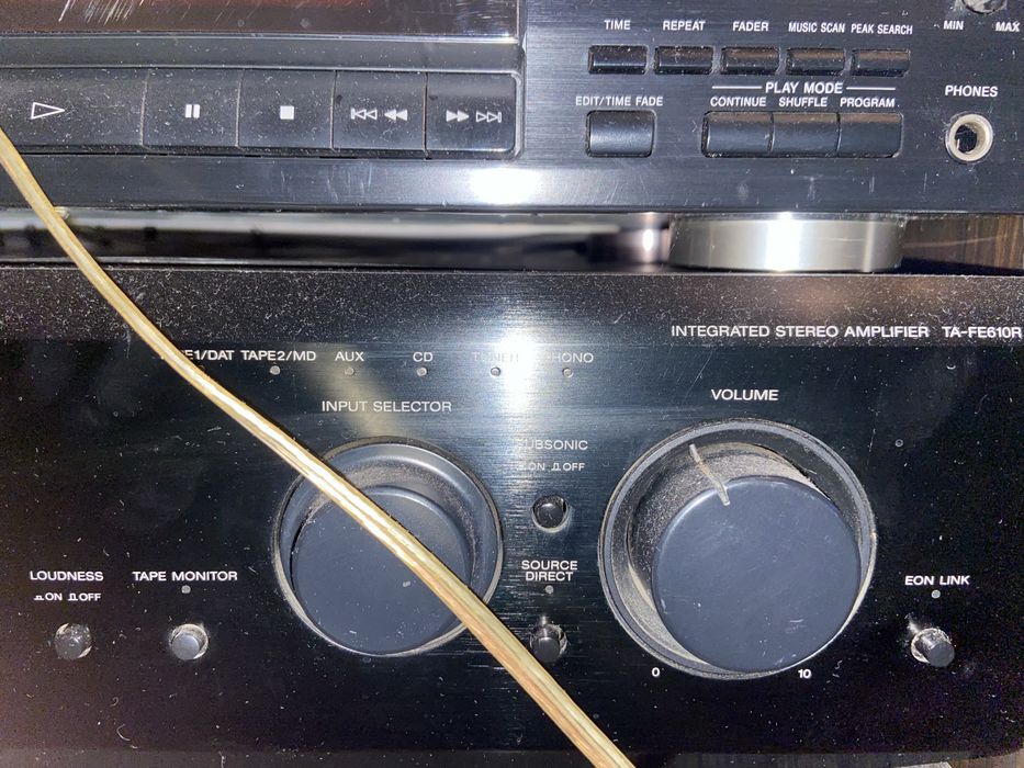 Amplificator deck sony