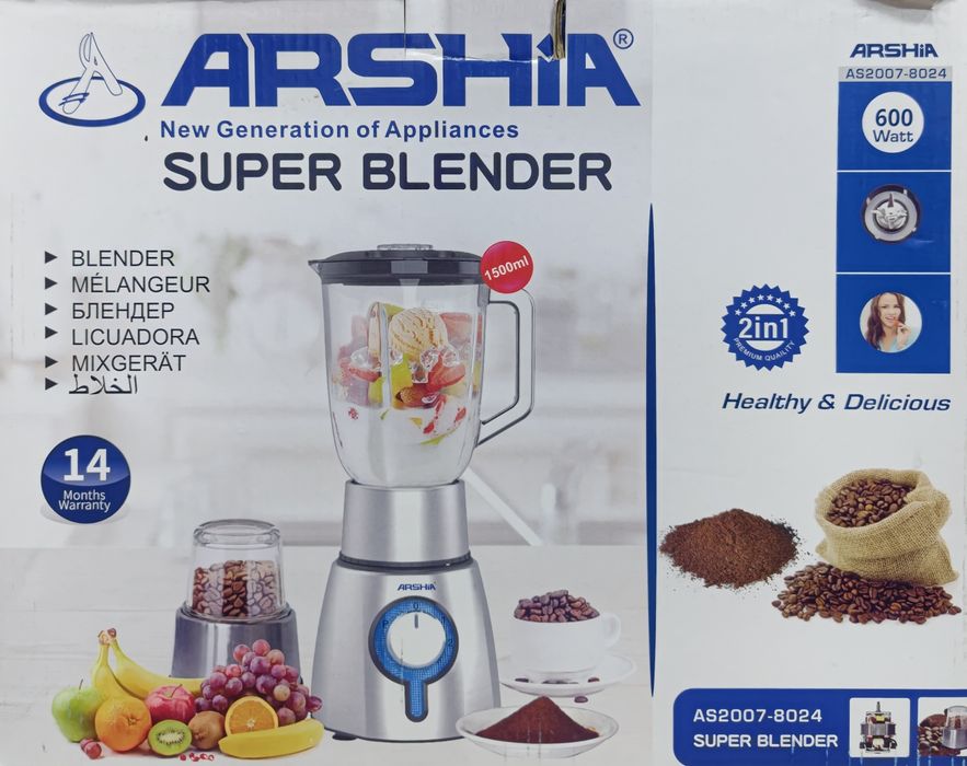 Супер. Стационарный блендер. Блендр. 2в1 .Blender