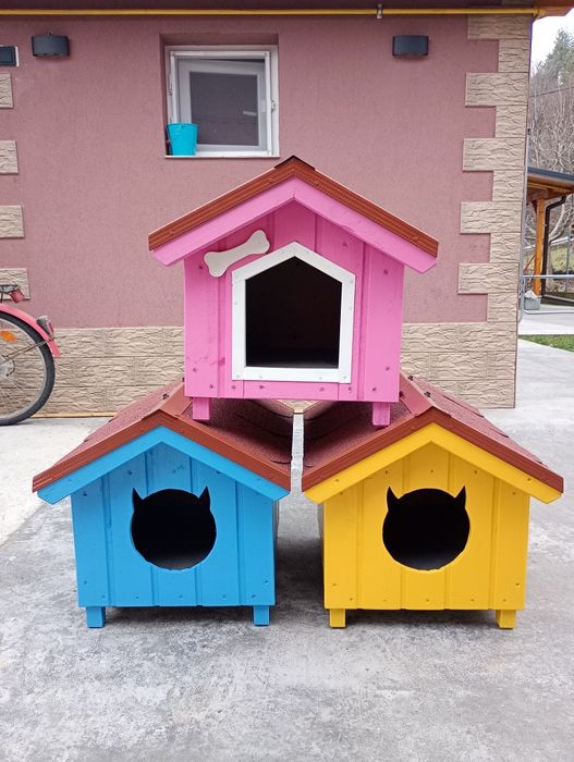 Cușcă căsuța pisică