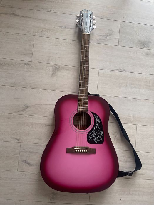 Акустична китара - Epiphone Starling Hot Pink Pearl