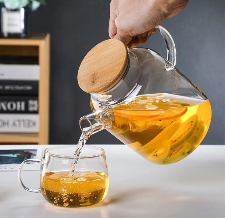 Choynak shishali 1.5L чайник стеклянный super chegirma