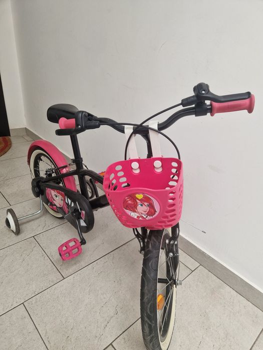 Bicicleta copii / fete Decathlon BTWIN 16 inch, 4-6 ani