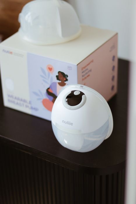 Двойна hands free помпа за кърма Nuliee
