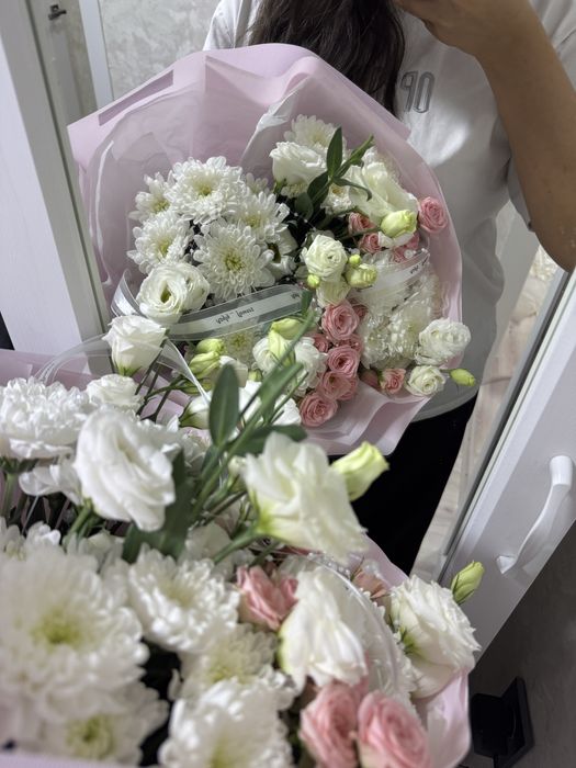 Букет цветы свежие