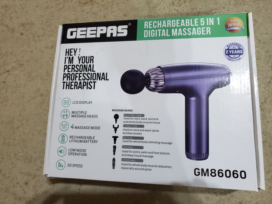 GEEPAS GM86060 массажёр оригинал