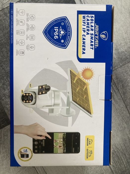 Camera video rotativa solara Wi-Fi, Jortan 8699T
