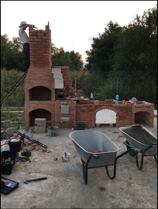 Gratare din caramida pentru grafina