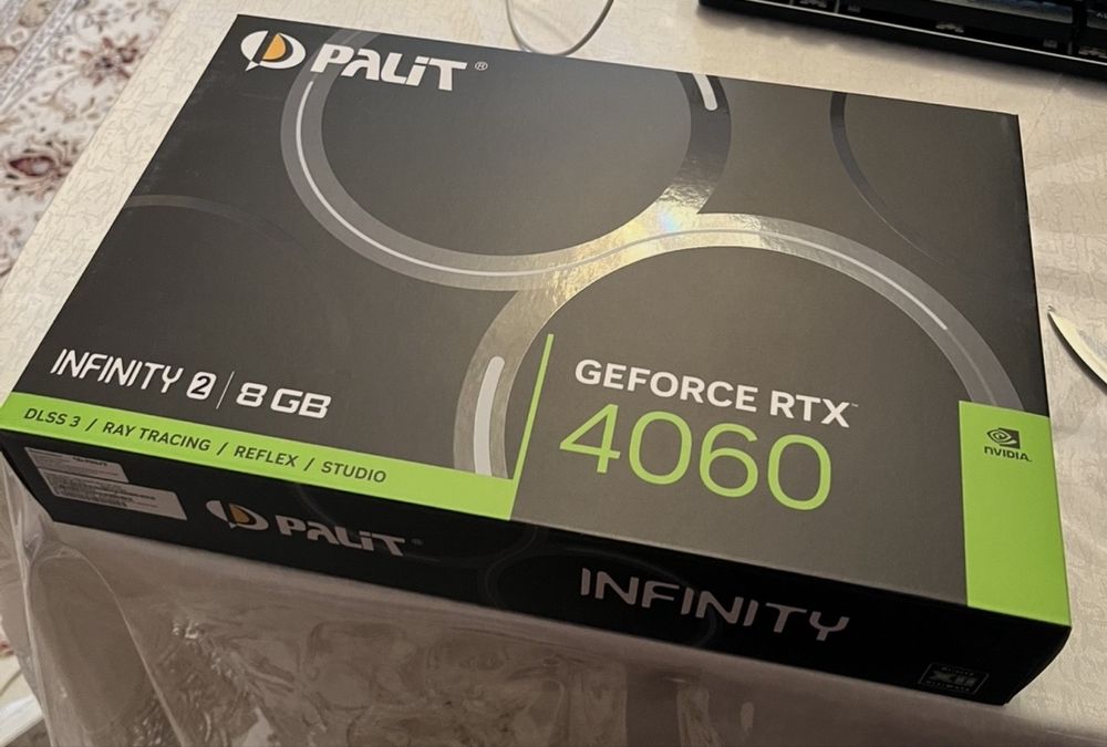 Продается Palit RTX 4060 в отличном состоянии