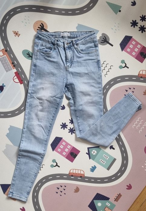 Дамски светли дънки