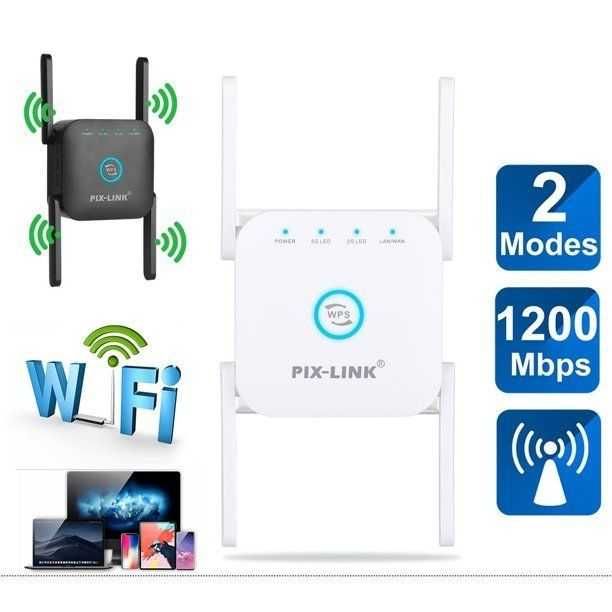 Усилитель Wi-Fi ретранслятор 5G/1200Mbps. (Brand 2025)