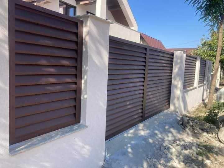 Porti garduri aluminiu