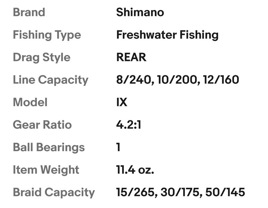 SHIMANO IX 4000R Вращающийся РЕЛЬ