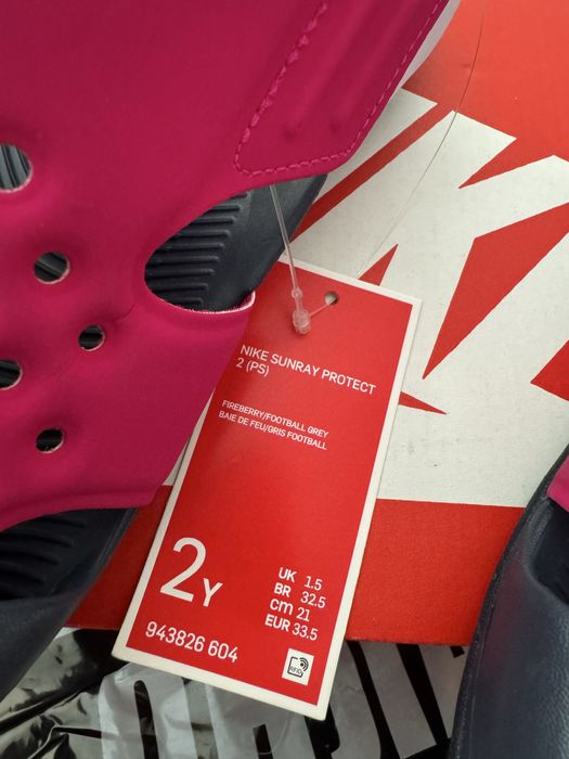 Сандали Nike номер 33,5