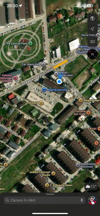 Inchiriez apartament 2 camere Militari Residence/Apeductului