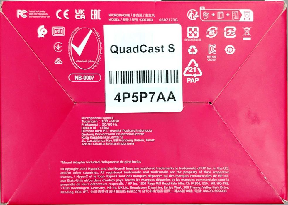 Microfon HyperX - QuadCast S [#11891#]