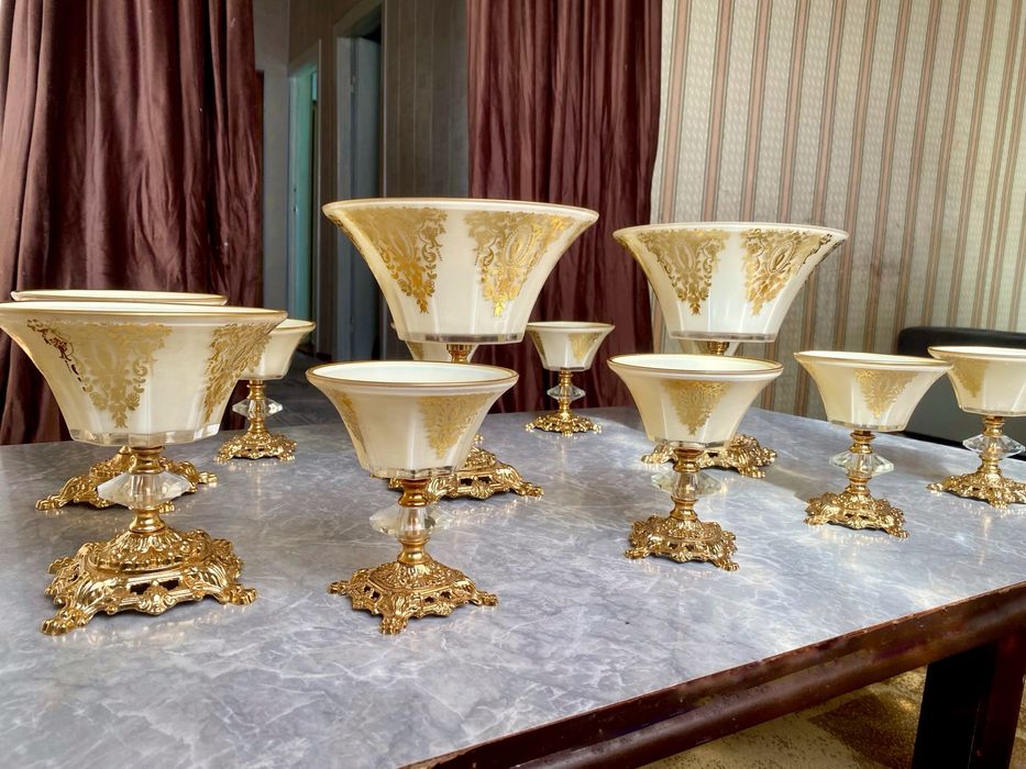 Багема 12 pcs +подарок - сервант учун коврик ва подстилкалар