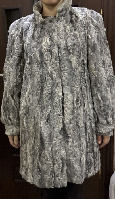Шуба каракуль, натуральная шуба из италии.