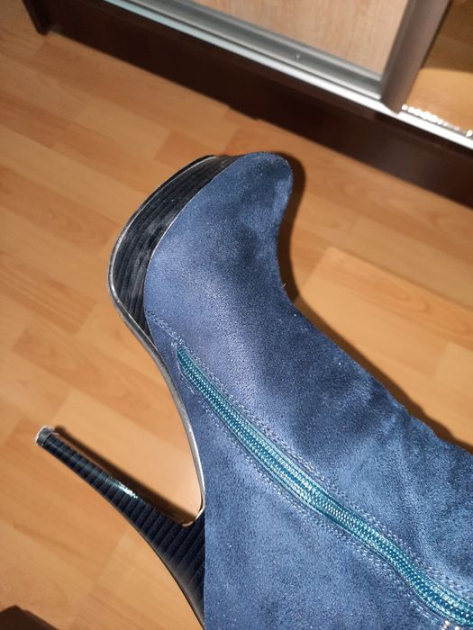 Cizme catifea marimea 38