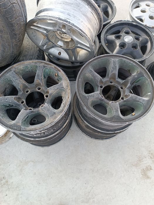 Jante și cauciucuri Toyota și Land Rover