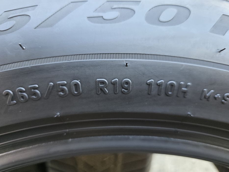 Vand  patru anvelope de iarna pirelli 265 50 19 dot 4524