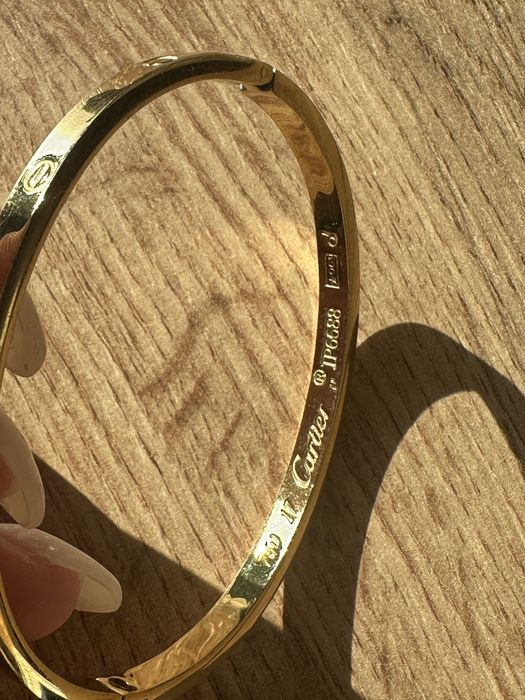 Гривна “ Cartier” - позлатена