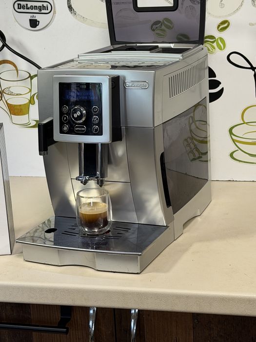 Кафемашина кафе автомат delonghi cappuccino с гаранция