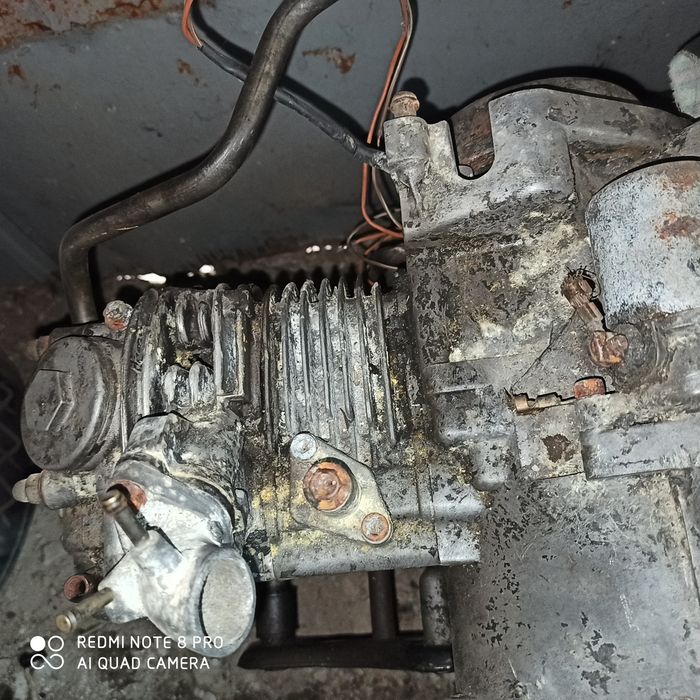 Двигатель Ямаха для мопеда 100 кубиков