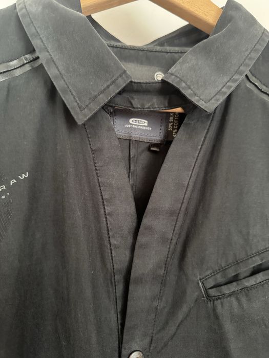 Дълга дамски риза, G-Star Raw, коприна и памук, размер S