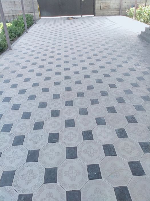 Укладка брусчатка