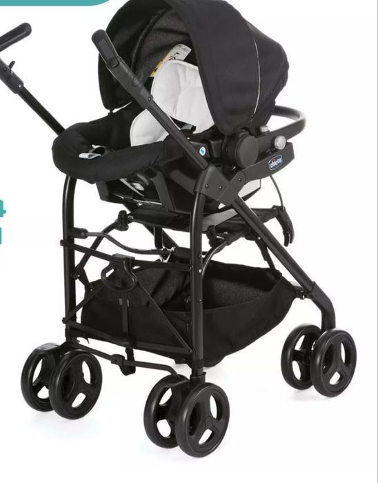 Carucior 3 in 1 Chicco Trio Sprint Negru