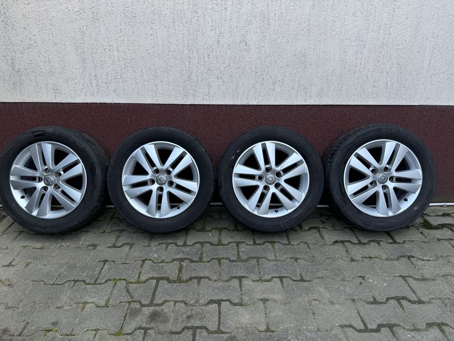 Roti,jante 5x110 16,opel astra h,g,corsa d,meriva,zafira anv 205 55 16