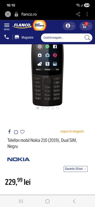 Top telefon Nokia,meniu ro.