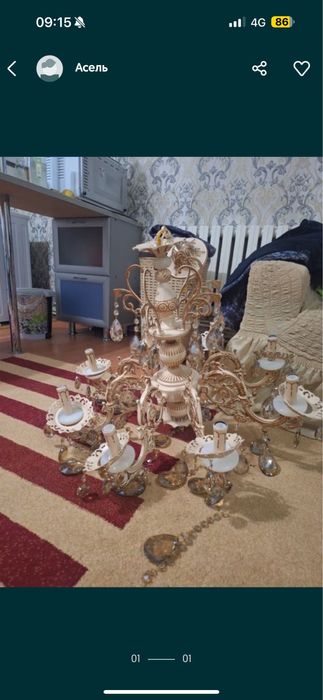 срочно продам люстру
