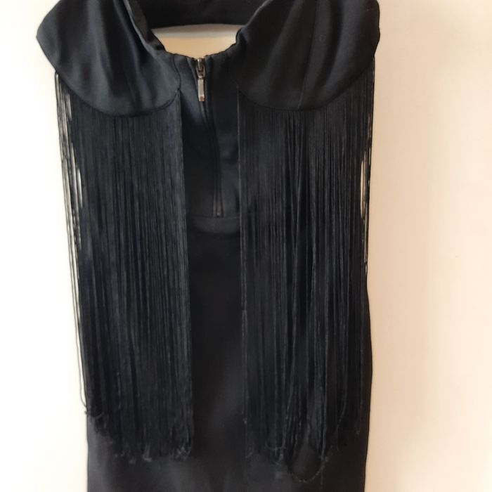 Rochie scurta  neagra BERSHKA