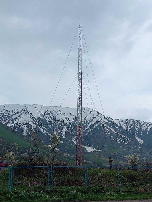 MACHTA. Изготовление мачты для антенны, столбы освещения, опоры ант.