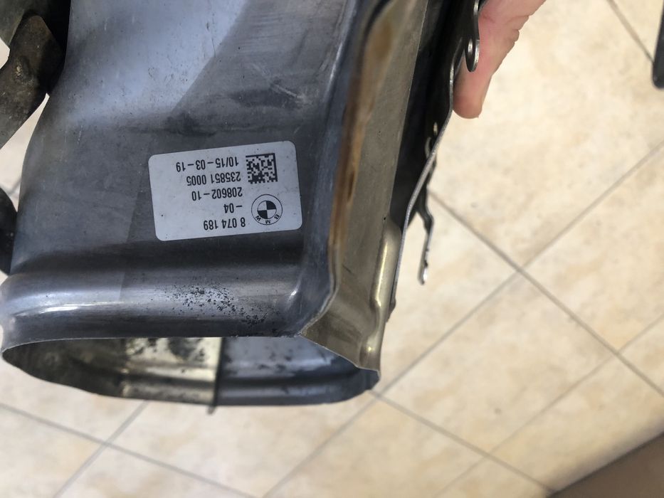 BMW X5 / X6 / X7 - G05 / G06 / G07 накрайници за ауспух - хром