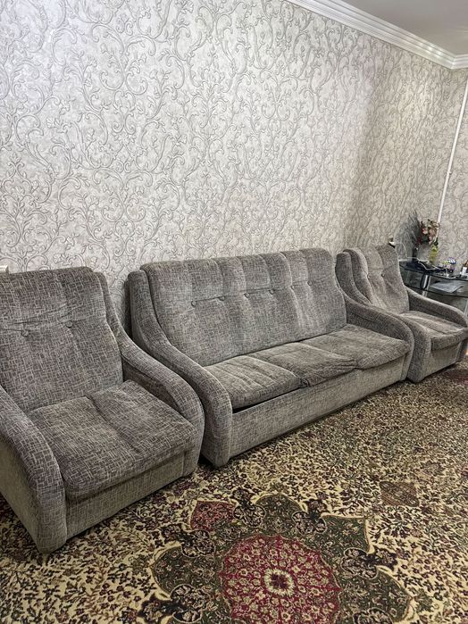 Диван с 2 креслами