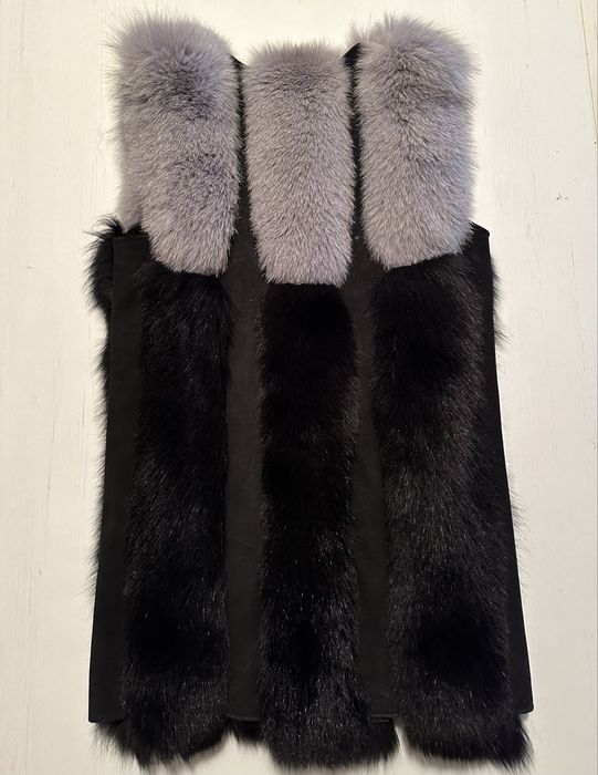 Елек с естествен косъм