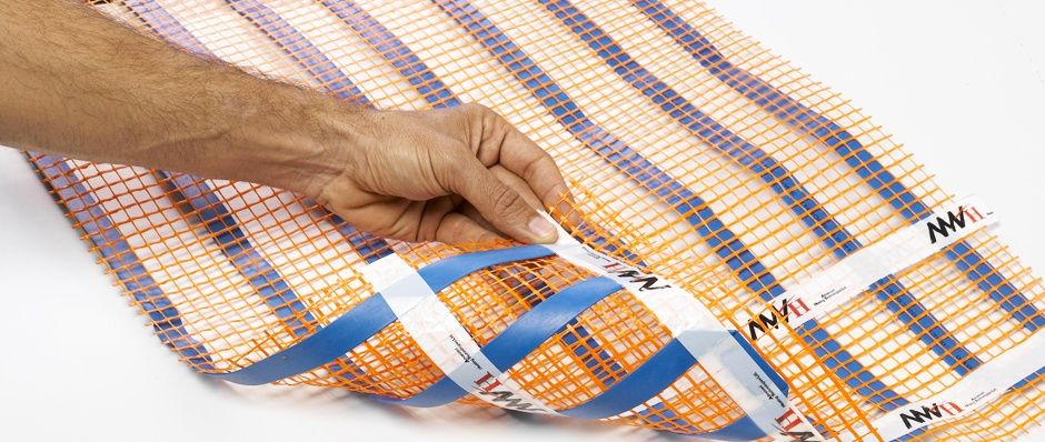 Încălzire electrica in pardoseala din Marmura, Gresie, Granit cu Ribon