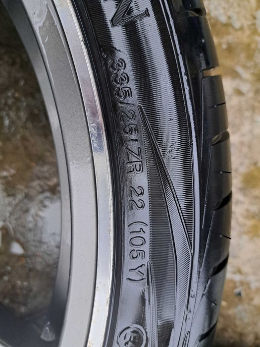 Джанти с гуми за бмв х5 х6 R 22