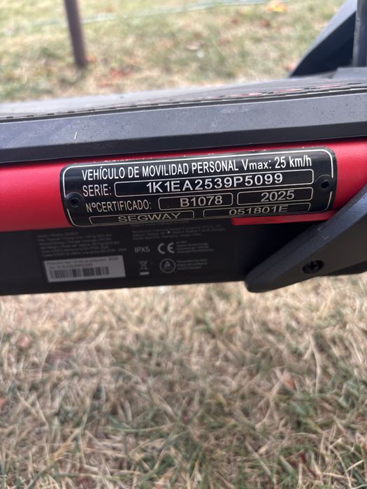 Vand trotineta elctrica segway