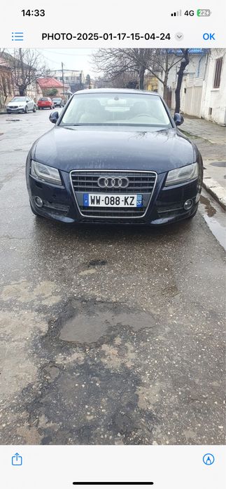 Audi a5 de vanzare cutie defecta