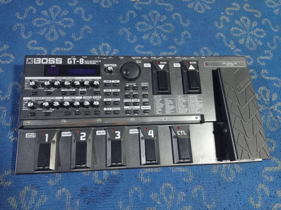 Boss GT-8 guitar effects processor
